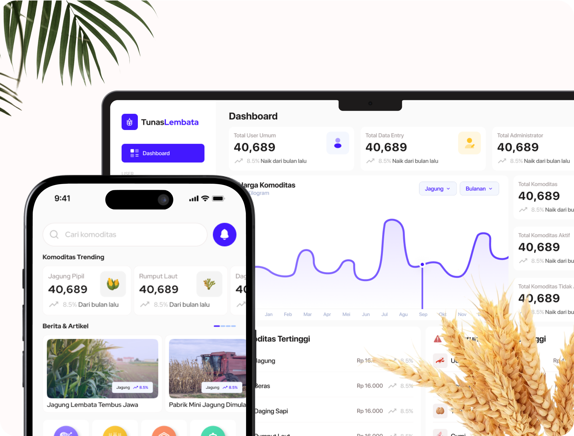 Ilustrasi pasar komoditas di Lembata